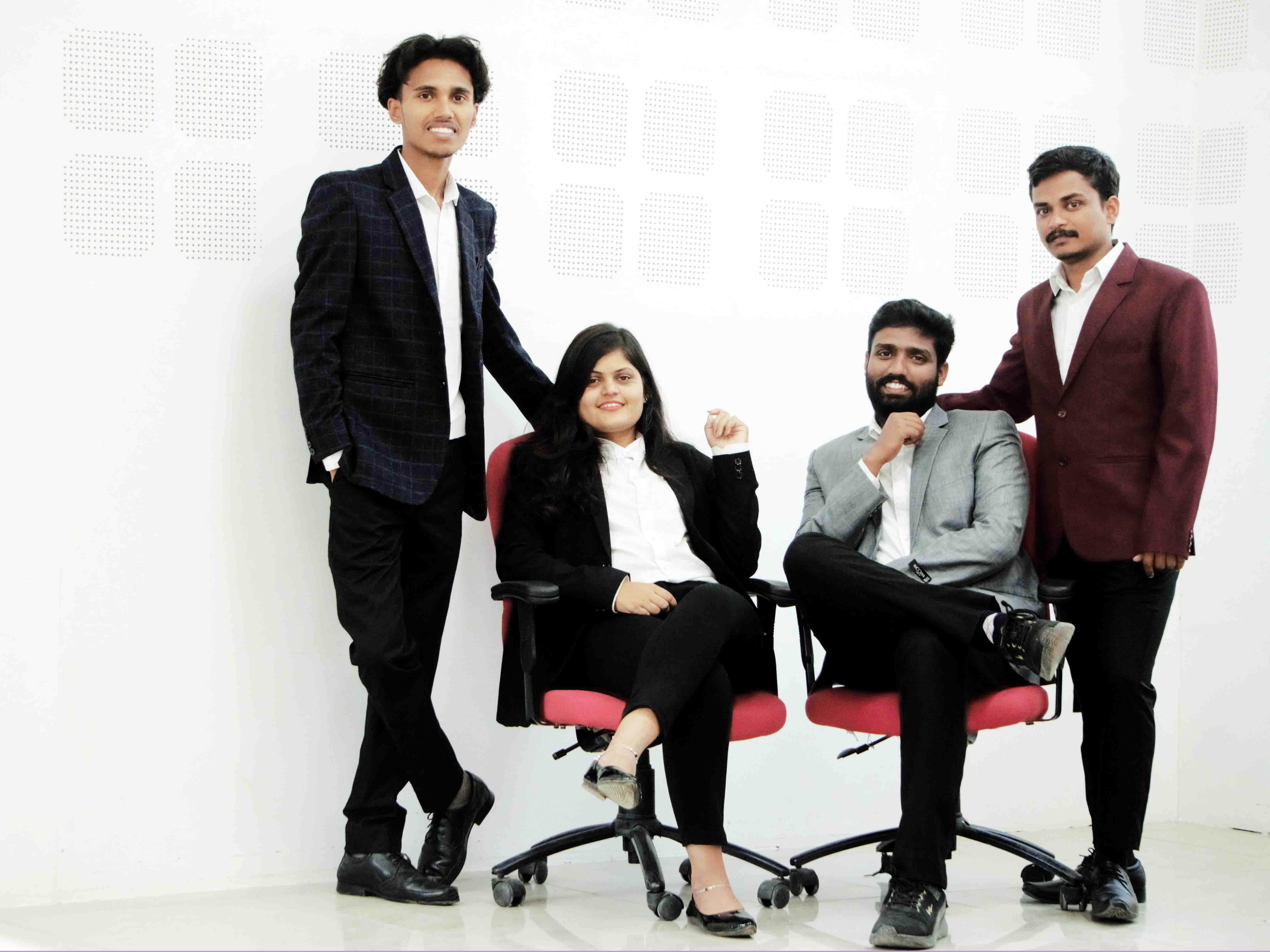 Bipanshu Kumar with the SLIET Alumni Association core team